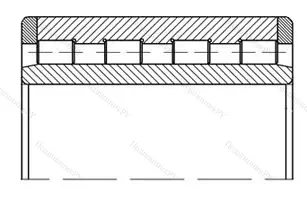 Подшипник  6452156 размер 280x420x250 от производителя  ГПЗ-9 Подшипник  6452156 размер 280x420x250 от производителя  ГПЗ-9