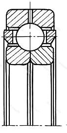Подшипник QJ 1034/P 6 размер 170x260x42