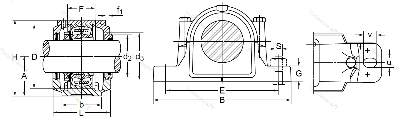 Подшипниковый корпус SNL 510-608 TG (SNK 510-608) в Воронеже