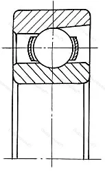 Модификация подшипника 700409 размер 45x120x29 ГПЗ-900 от производителя  ГПЗ-900