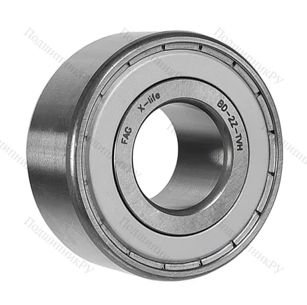 Двухрядный шариковый подшипник 3206 BD XL 2Z TVH