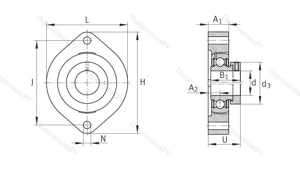 Подшипниковый узел