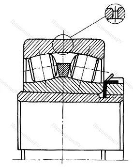 Подшипник 23140K/W 33+H 3140 размер 180x340x112/150 от производителя  SKF Подшипник 23140K/W 33+H 3140 размер 180x340x112/150 от производителя  SKF