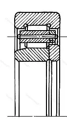 Подшипник  232536 размер 180x320x100