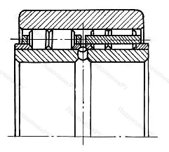 Подшипник N 307 размер 35x80x21 от производителя  SKF