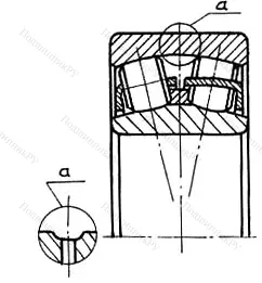 Модификация подшипника 40-53612 размер 60x130x46