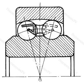 Модификация подшипника 961066У размер 6x22x11/7 от производителя  ГПЗ-5