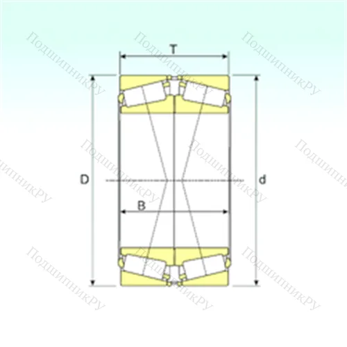 Подшипник роликовый радиально-упорный 31324XJ/DF от производителя  ISB Подшипник роликовый радиально-упорный 31324XJ/DF от производителя  ISB