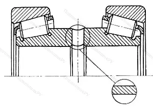Модификация подшипника 47752М 