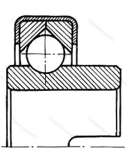 Модификация подшипника 760906 размер 31,75x62x12/35