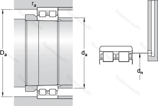 Подшипник NN 3019 KTN 9/SP