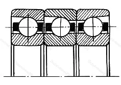 Подшипник  1846922 размер 110x150x60 от производителя  ГПЗ-3