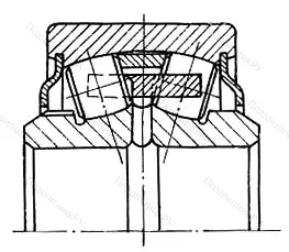 Модификация подшипника 83700К размер 10x35x17/21 ГПЗ-5