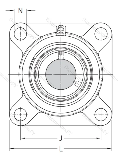 Подшипниковый корпус FY 511 M в Воронеже