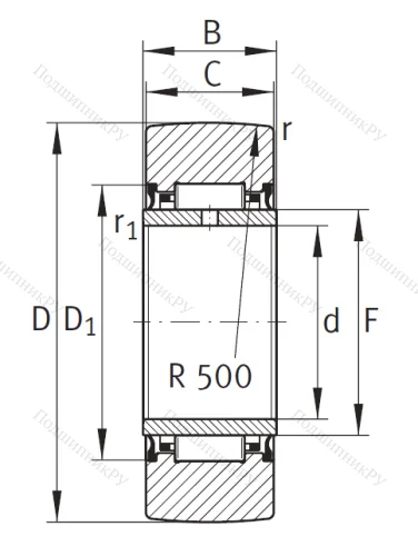 Подшипник NA 2203 2RSR