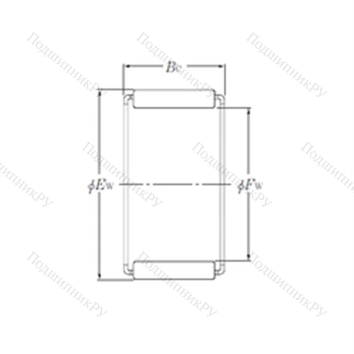 Подшипник игольчатый радиальный PCJ 364216