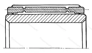 Модификация подшипника 834904Е размер 19x33x35