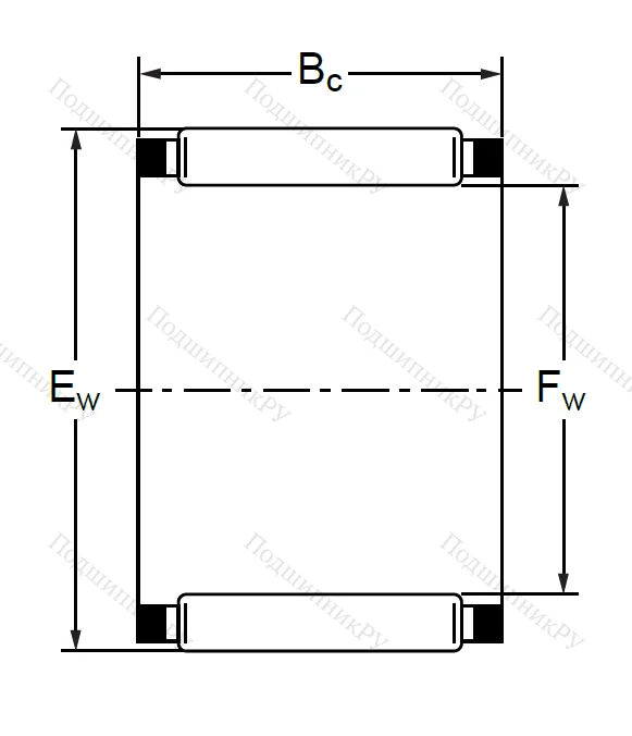 Подшипник K 50x60x38 в Воронеже