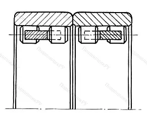 Модификация подшипника 4-3572114К 