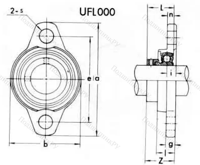 Подшипниковый узел UFL 006 (ASAHI) в Воронеже