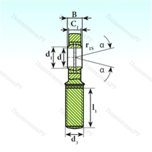 Подшипник скольжения сферический SA 30 ES
