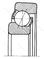 Модификация подшипника 326307Е8 размер 35x80x21 от производителя  ГПЗ-23 Модификация подшипника 326307Е8 размер 35x80x21 от производителя  ГПЗ-23