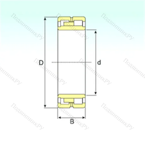 Подшипник роликовый радиальный NNU 4130 M/W 33 от производителя  ISB Подшипник роликовый радиальный NNU 4130 M/W 33 от производителя  ISB