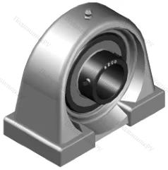 Высокотемпературный подшипниковый узел UCPA 204 BHTS ZZ GR CG 350° BECO в Воронеже