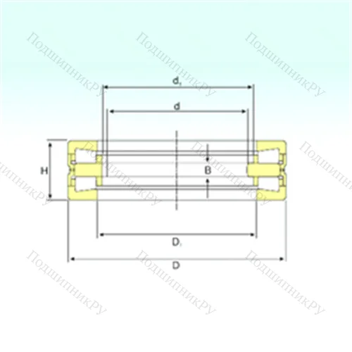 Подшипник роликовый упорный 351475 C