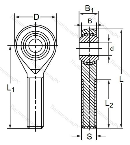 Шарнирная головка POS 12 L в Воронеже