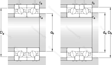 Подшипник 7017 ACE/P 4AH 1