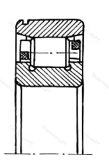 Подшипник N 209ECNR/P 6 размер 45x85x19 от производителя  SKF