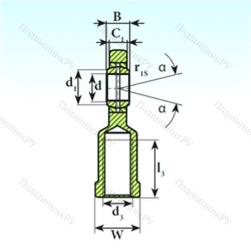 Подшипник скольжения сферический SI 40 ES