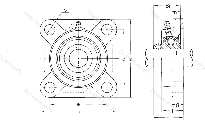 Подшипниковый узел