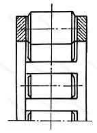 Подшипник  822806 размер 32x52x32 от производителя  ГПЗ-1