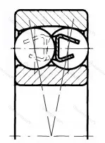 Подшипник  2301 (1601) размер 12x37x17 от производителя  SKF Подшипник  2301 (1601) размер 12x37x17 от производителя  SKF