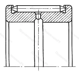Модификация подшипника 274913 размер 67x89,6x58