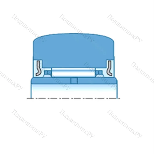 Подшипник игольчатый радиальный NA 22/8XLL