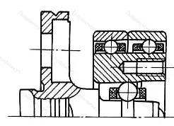 Модификация подшипника 4-306095Ю4ТП размер 6x22/32x19,3 от производителя  ГПЗ-200