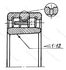 Подшипник  NNU 4936K (4162936) размер 180x250x69