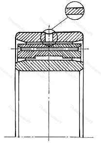 Модификация подшипника 32048/850 размер 850x1030x136 от производителя  ГПЗ-9