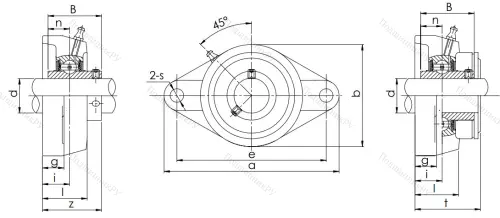 Подшипниковый узел UCFL 209 в Воронеже