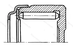 Модификация подшипника 804704К1С10 размер 22x35x26,5 от производителя  ГПЗ-11