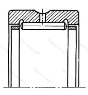 Подшипник  254910 размер 60x72x25