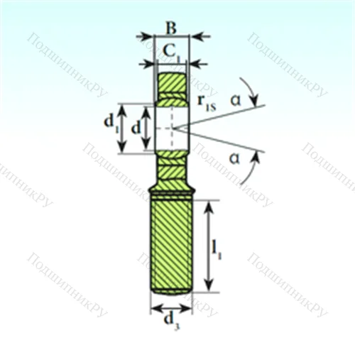 Подшипник скольжения сферический SA 30 C