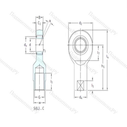 Подшипник скольжения сферический