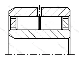 Модификация подшипника 764728У 