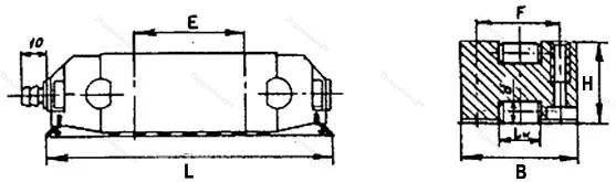 Модификация подшипника 2226М размер 130x230x40