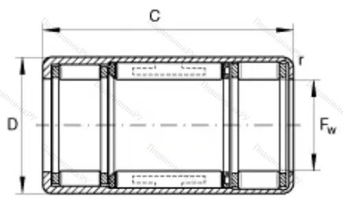 Подшипник обгонной муфты обгонная муфта HFL 3030 L 564 в Воронеже