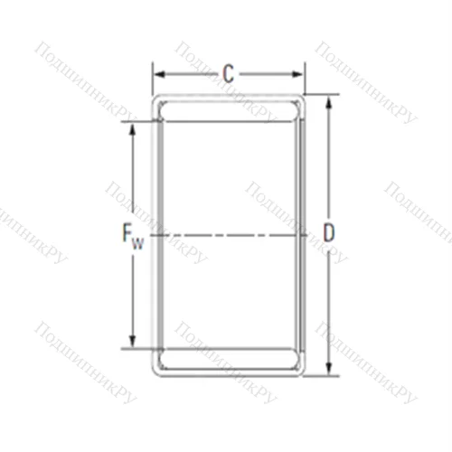 Подшипник игольчатый радиальный 32YM 4020P